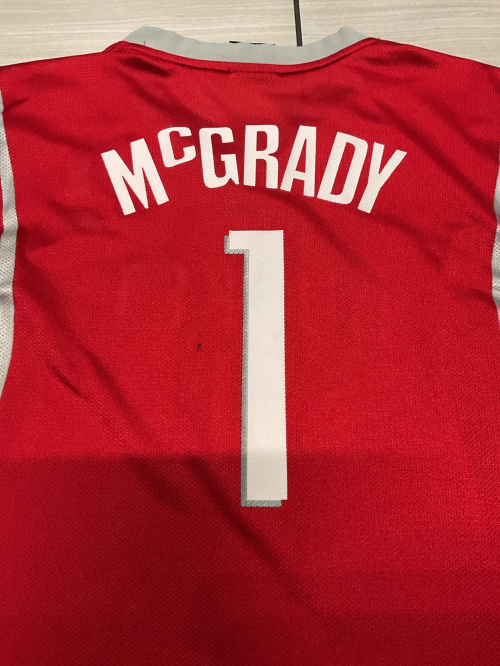 Vintage Reebok Houston Rockets Tracy McGrady #1 NBA Jersey - Picture 3 of 11